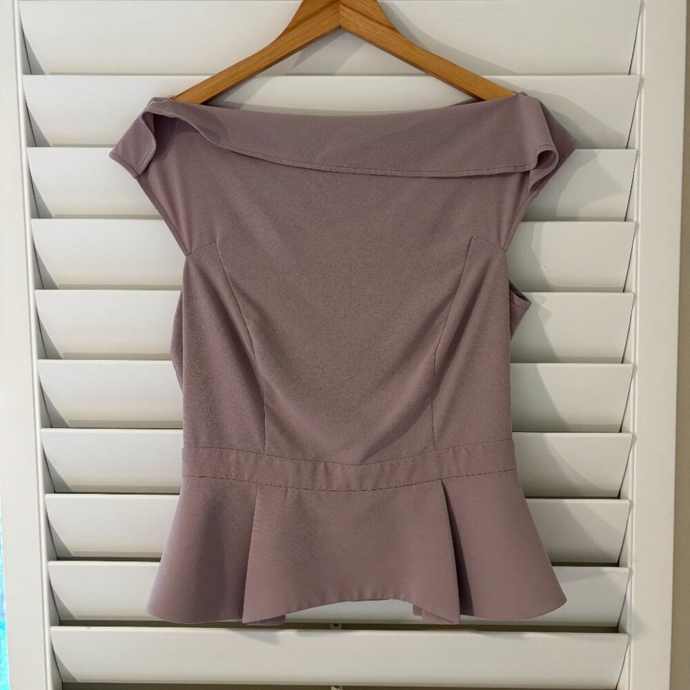 BGL Boat Neck Blouse Size M